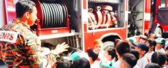 Tadika Bethany Montessori kindergarten educational visit to fire station